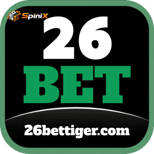 Imagem promocional da 26BET mostrando a plataforma e suas vantagens