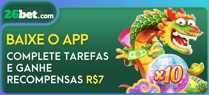 Bônus boas-vindas 26BET R$100